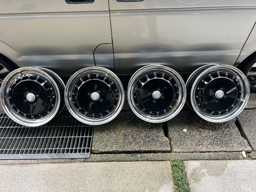 軽サイズ　16㌅　アルミホイール　4本セット　中古