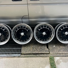 軽サイズ　16㌅　アルミホイール　4本セット　中古