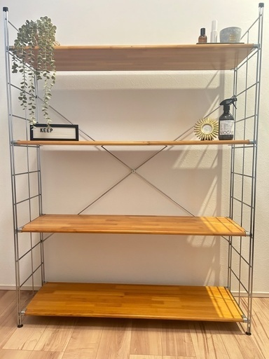 【価格相談可】ステンレス ワイヤーシェルフ