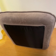 LOWYA　1人がけ座椅子 ローソファ チャコールグレーの画像