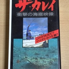 (取引中)ザ・カレイ　衝撃の海底映像　VHS
