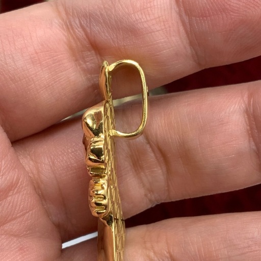 K18 パンサートップ　ペンダント　24.3g