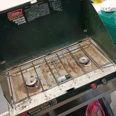 0510-570 ツーバーナー　コールマン　アウトドア用品