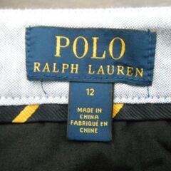 【中古】POLO RALPH LAUREN　ポロラルフローレン　ズボン　パンツ　キッズ　子供服　6(120)　ネイビーの画像