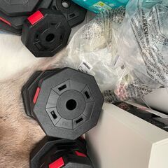 【筋トレセット】ダンベル 10kg×2 ＋ 可変式ダンベル Wout ＋ トレーニングベンチの画像