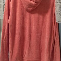 Coen オレンジ　ジップアップパーカーの画像