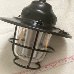 ほぼ新品　ランタン キャンプライト 充電式　LED 防水 無段階調光　 の画像