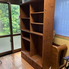 大型本棚無料！