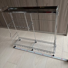 キッチン　コンロ周り用ラック