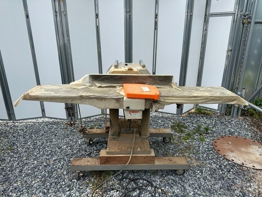 中古品 日立 自動かんな盤 P100RM 自動昇降付き