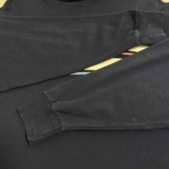 I.N.C ボーダー柄 タートルネック ロングtシャツ Mサイズの画像