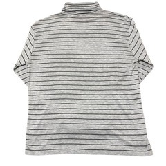 MTO INTERNATIONAL ボーダー柄 タートルネック ロングtシャツの画像
