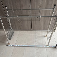 【お話し中
】キッチン　シンク周りラック
