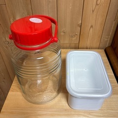 梅干しビン、漬物瓶&野田琺瑯のぬか漬け容器