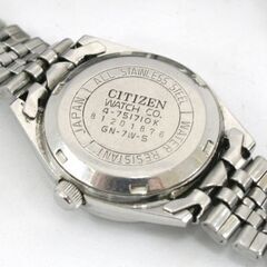 動作品 CITIZEN クオーツ式腕時計 4-701710K 3針 デイデイト グリーンダイヤル レディース 25年5月電池交換 札幌市 清田区 平岡の画像