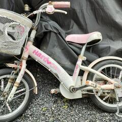 14インチ　女の子　自転車の画像
