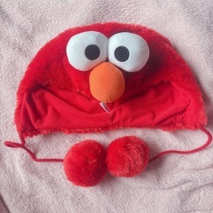 USJ セサミストリート エルモ 帽子 被り物 SESAME S...
