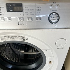 値下げ！　シャープ　ドラム洗濯機　ドラム洗濯機の画像