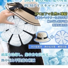 新品☆ヘルメット帽子 ヘッドクーラー☆の画像