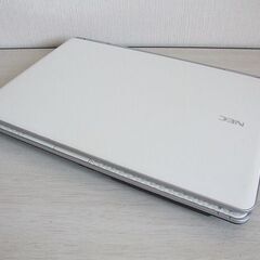 高速SSD120GB搭載　第二世代 Corei7 2670QM（4コア/8スレッド） 8GB 　NEC PC-LL750FS3EW ノートパソコン （割れあり）（a356）の画像