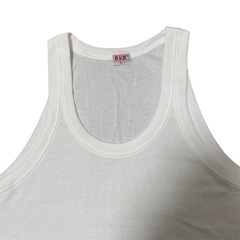 B.V.D タンクトップ ホワイト Lsizeの画像