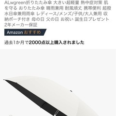 新品 日傘の画像