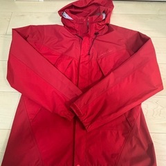 レインウェア　men's M 上下セット　赤