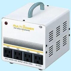 安心の日本製 海外用トランス 入力はAC100V～240V対応なのでどこでも使えます！の画像