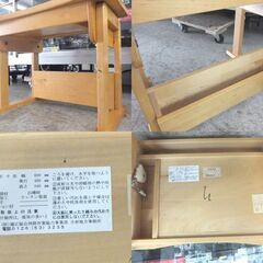 子供用 デスク CAPIC製品 幅60cm 高さ50cm 机 キッズ 刑務作業製品☆ 札幌市 北区 屯田 の画像