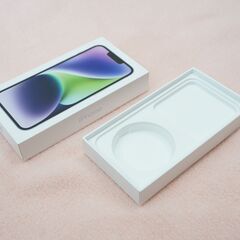 空箱　iPhone14　128ＧＢ　パープルの画像