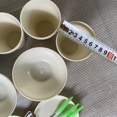 【未使用品】昭和レトロ キャンプ ピクニックアウトアド食器セットコンパクト3人分の画像