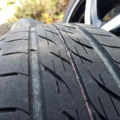 アルミホイール　14インチ　5.5J　＋38　155/65R14　（タイヤはおまけ）　の画像