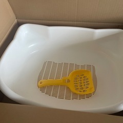  デオトイレ 猫用トイレ本体 子猫~5Kgの成猫使用可能　ナチュラルアイボリー＆イエ ロー
の画像