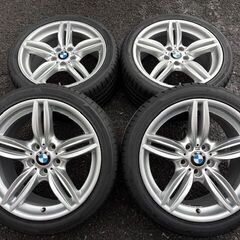新品タイヤ！美品！BMW 5シリーズ（F10)Ｍスポ純正ダブルス...
