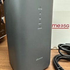 【塩尻市引き取り限定】docomo ドコモ ホームルーター HR02 home 5Gの画像