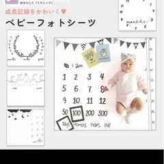 月齢フォトシーツの画像