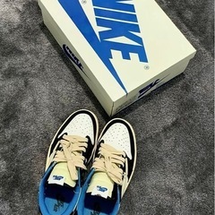 air jordan 1 low x travis scott fragment の画像