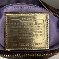 coach ショルダーバッグの画像
