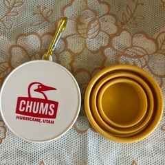 【決まりました】カラナビ付き折りたたみシリコンカップの画像