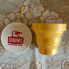 【決まりました】カラナビ付き折りたたみシリコンカップの画像