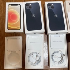 iPhone、iPadの空箱の画像