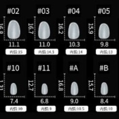 ネイルチップ　ハンドメイドの画像