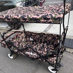 値下げ！【中古】アウトドアキャリーカート