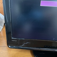 TECO22V型液晶テレビの画像