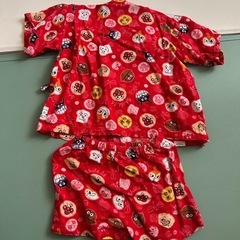 お話し中　アンパンマンの甚平の画像