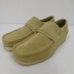 クラークス スエード ローファー 26.0cm
