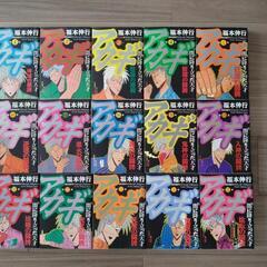 漫画  マンガ  アカギ  1-15巻の画像