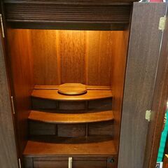 お仏壇のはせがわ｜楡｜床置き｜陽春｜LED照明付｜モダン仏壇｜毛ばたき付の画像