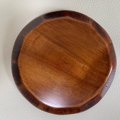 木製　茶托　コースター 5個セットの画像