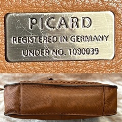 ピカードPICARDショルダーバッグ2WAYハンドバッグかばんカバンbagバックの画像